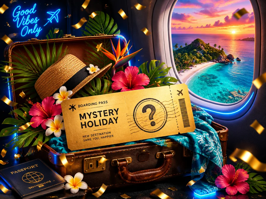 2 Wowcher mystery holiday tickets